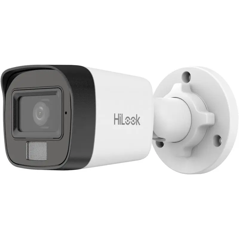 Hilook 2MP Smart Hybrid Light Fixed Bullet Network Camera Built-in Mic