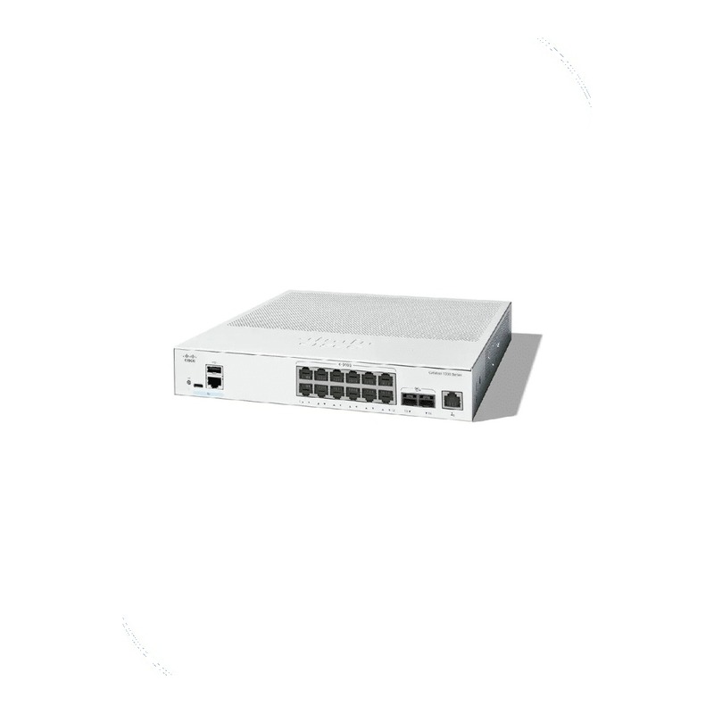 Cisco C1300-12XT-2X Catalyst 1300 Managed Switch, 12 x 10 Gigabit copper ports, 2 x 10 Gigabit SFP+