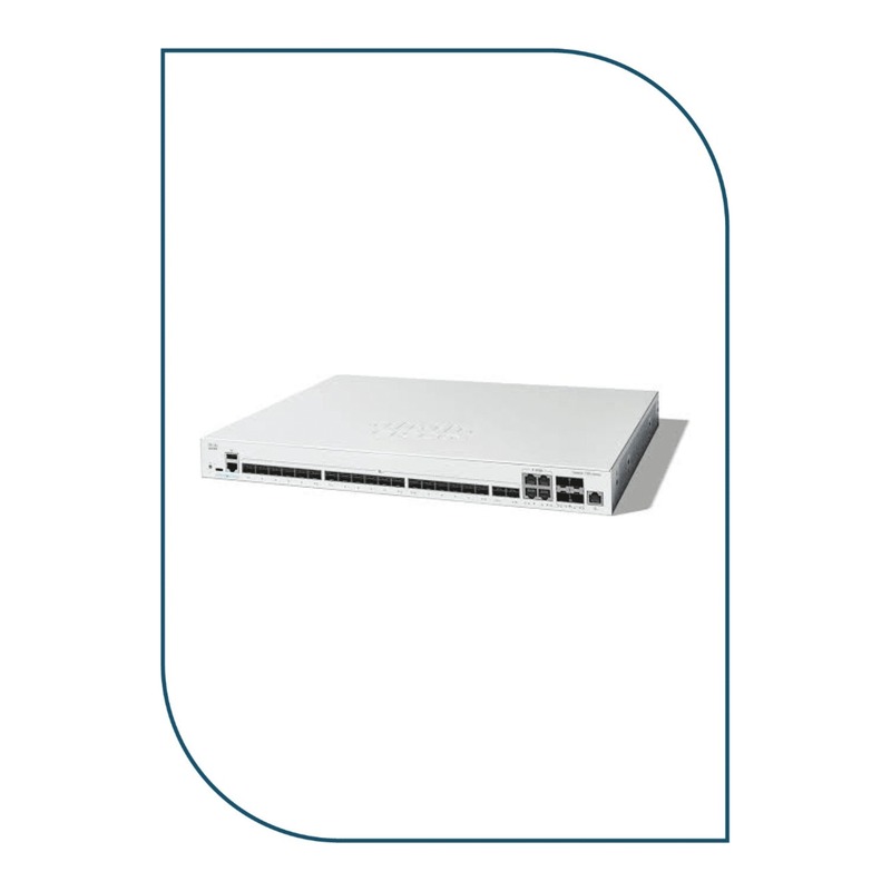 Cisco C1300-24XS Catalyst 1300 Managed Switch, 20 x 10 Gigabit SFP+, 4 x 10 Gigabit copper ports (combo with 4 x SFP+)
