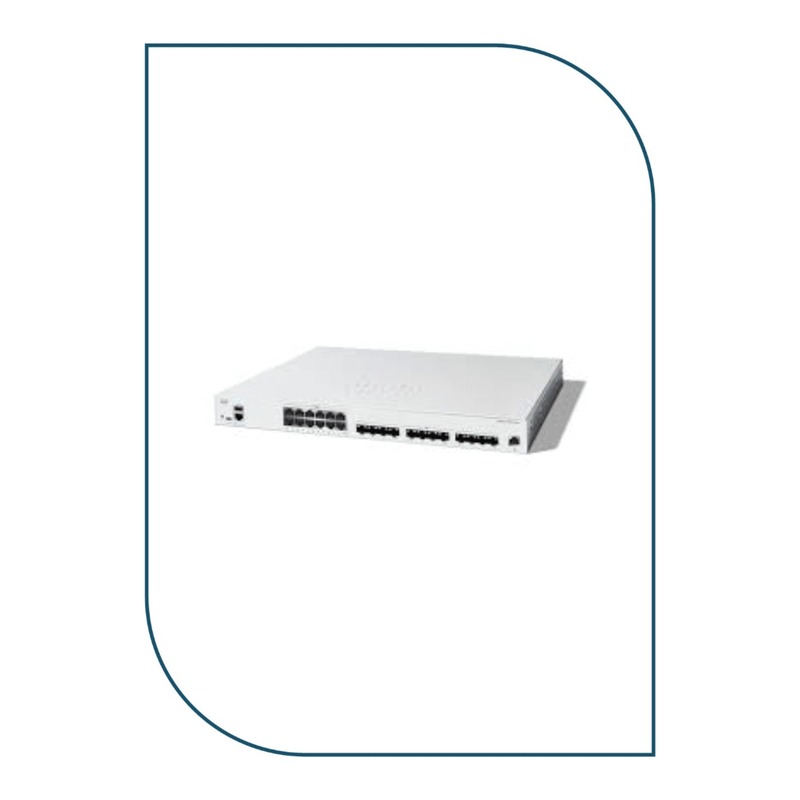 Cisco C1300-24XTS Catalyst 1300 Managed Switch, 12 x 10 Gigabit copper ports, 12 x 10 Gigabit SFP+