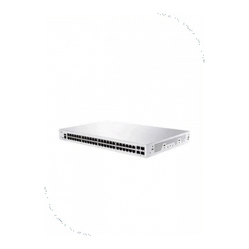 Cisco CBS250-48T-4G-EU Business 250 Smart Switch, 48 10/100/1000 ports, 4 Gigabit SFP