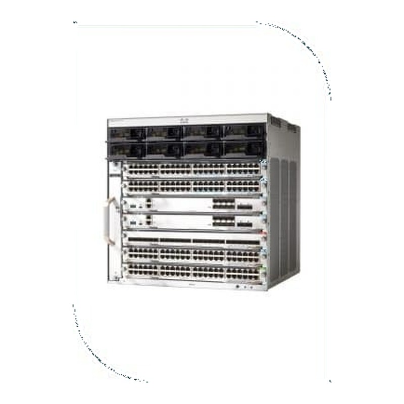 Cisco C9407R Catalyst 9400, Catalyst 9400 Series 7-slot chassis (2 supervisor + 5 line card slots)
