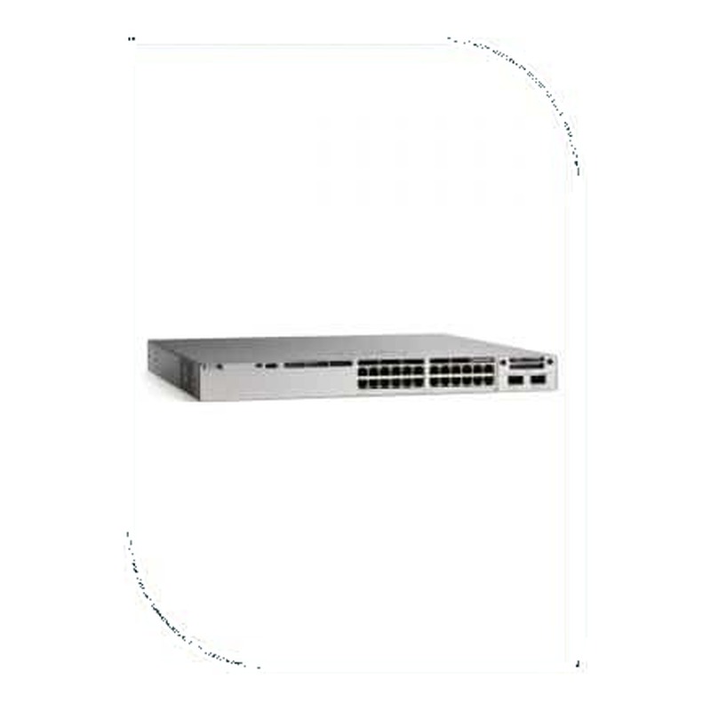Cisco C9300-24S-E Catalyst 9300 Switch, 24 x 1G SFP ports, modular uplinks, Network Essentials