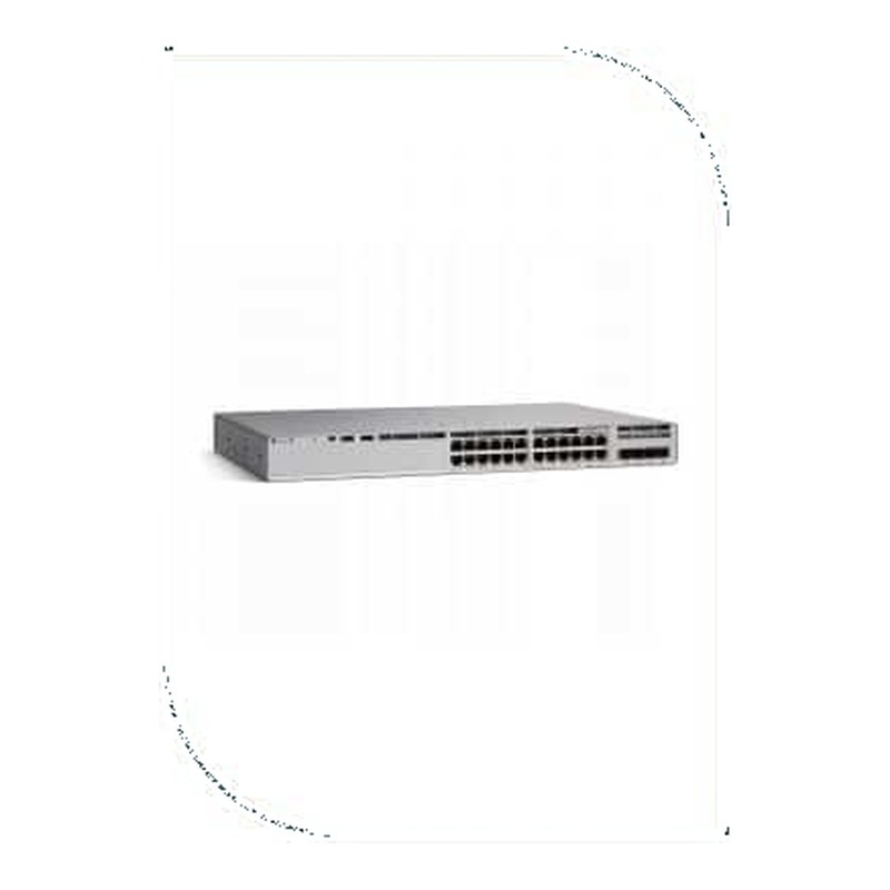 Cisco C9300L-24P-4G-A Catalyst 9300 Switch, 24 x 1G PoE+ ports, 4 x 1G SFP fixed uplinks, Network Advantage