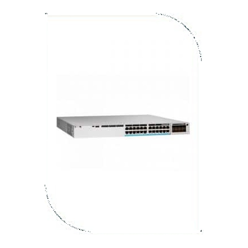Cisco C9300L-24T-4X-A Catalyst 9300 Switch, 24 x 1G copper data ports, 4 x 10G SFP+ fixed uplinks, Network Advantage