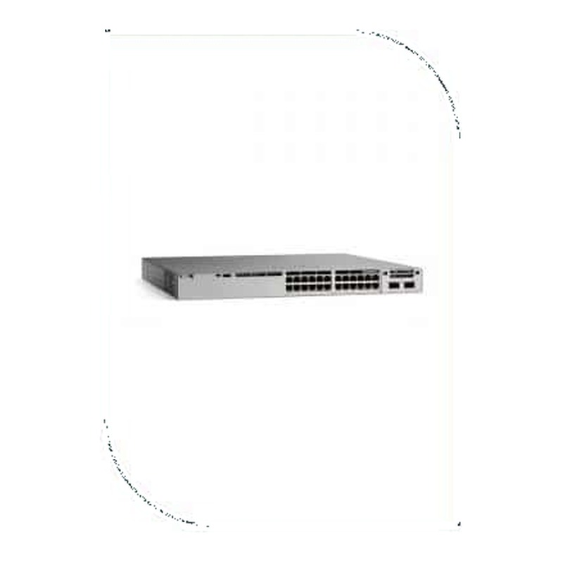 Cisco C9300L-24P-4X-A Catalyst 9300 Switch, 24 x 1G PoE+ ports, 4 x 10G SFP+ fixed uplinks, Network Advantage