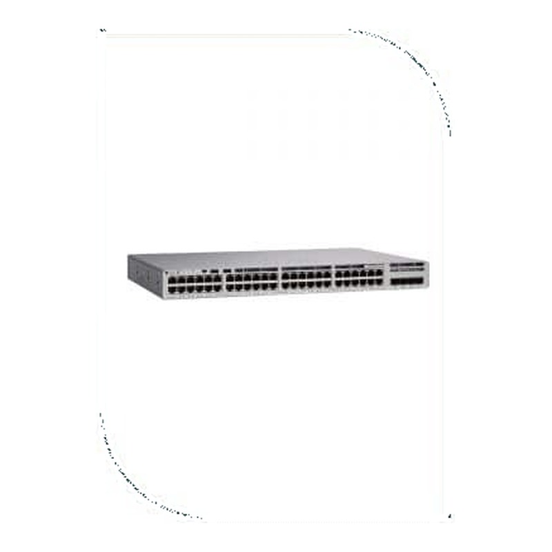Cisco C9200L-48P-4X-E Catalyst 9200 Switch, 48 x 1G PoE+ ports, 4 x 10G SFP+ fixed uplinks, Network Essentials