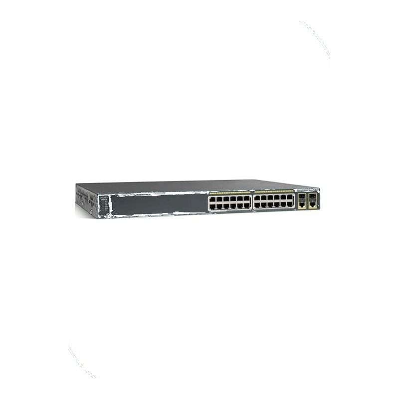 Cisco WS-C2960XR-24PS-I Catalyst 2960-XR Managed Switch, 24 x 10/100/1000 PoE+ ports with 370W power budget, 4 x 1G SFP uplinks