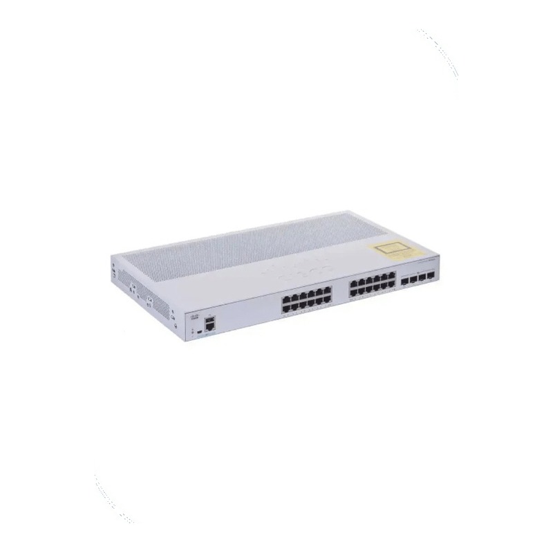 Cisco CBS350-24T-4X-EU Business 350 Managed Switch, 24 10/100/1000 ports, 4 10 Gigabit SFP+