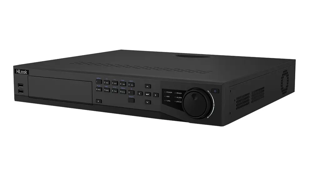 HiLook 32-ch 1U K Series AcuSense 4K NVR 4-HDD