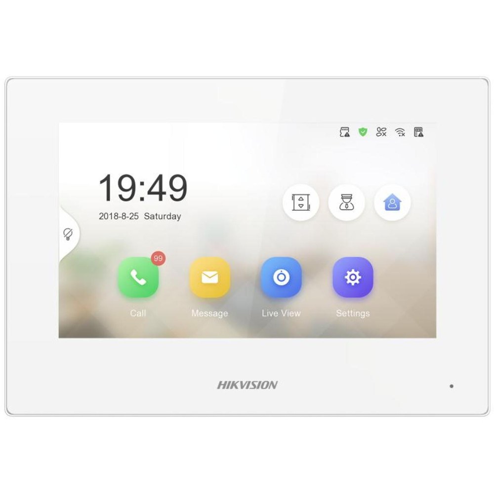Hikvision DS-KH6320-LE1 7 inch touch IP indoor station