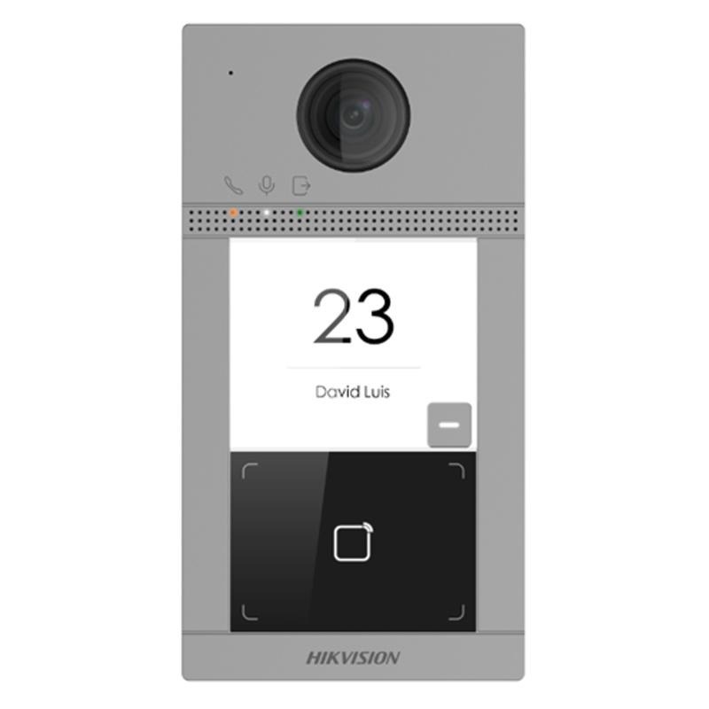 Hikvision DS-KV8113-WME1/Flush 1 Button Metal Villa Door Station