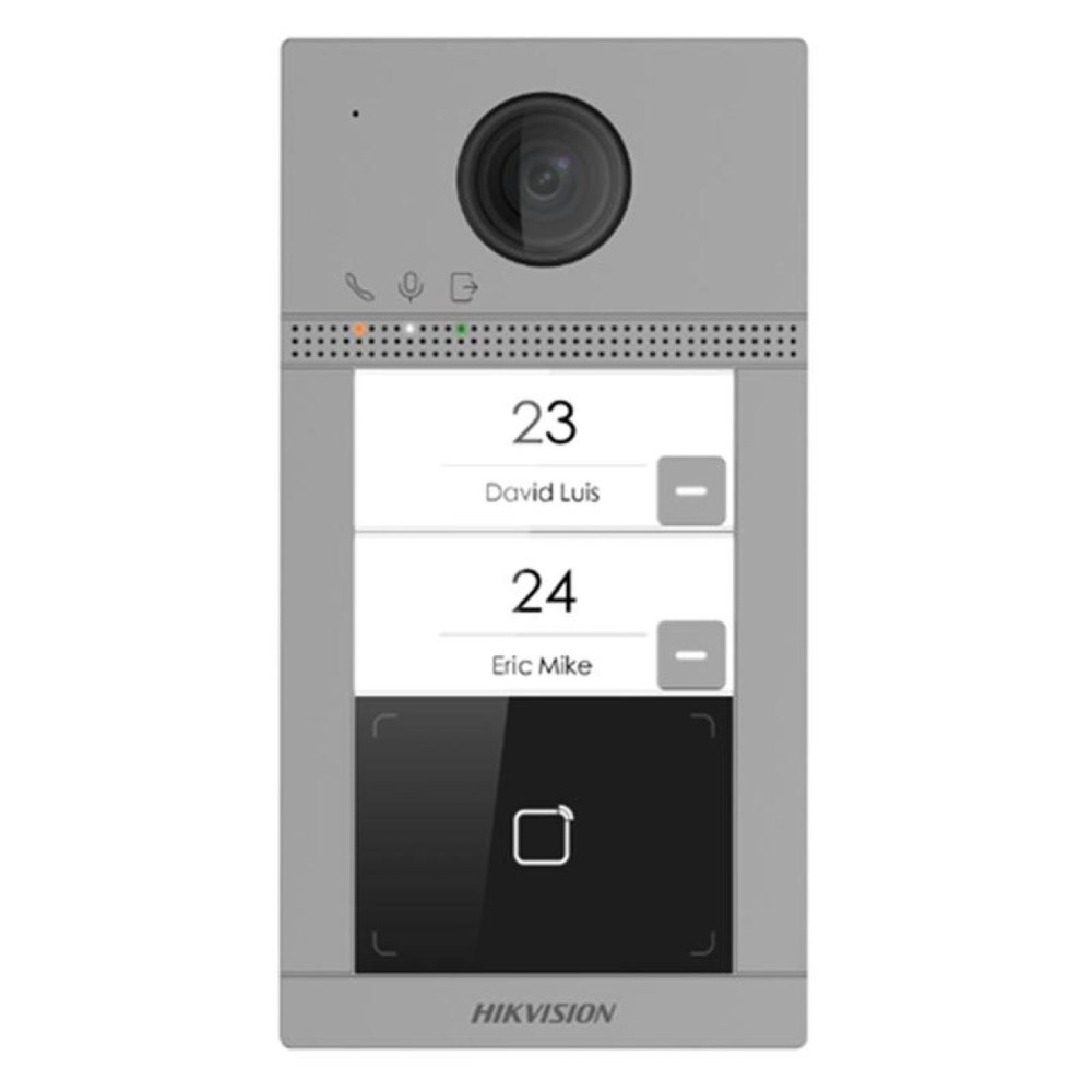 Hikvision DS-KV8213-WME1/Flush 2 Button Metal Villa Door Station