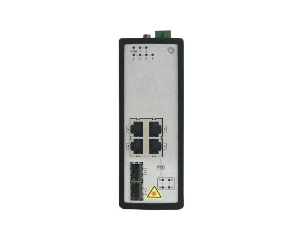 Hikvision DS-3T0506P 4 Port Gigabit Unmanaged Industrial POE Switch
