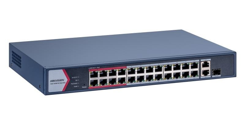 Hikvision DS-3E1326P-EI/M 24 Port Fast Ethernet Smart POE Switch