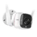 Tapo 3MP Outdoor Wi-Fi Camera Wired or Wireless Networking Two-Way Audio