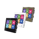 DSPPA 2x10W Touch Screen Wall Mount Music Amplifier With FM/SD/Bluetooth/AUX