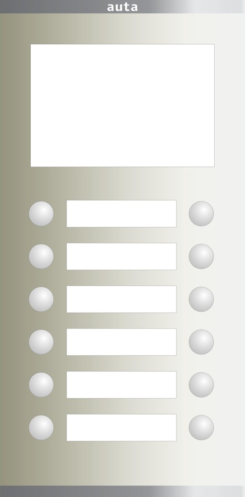 Auta 749712 Audio Intercom Kit, 12 Lines