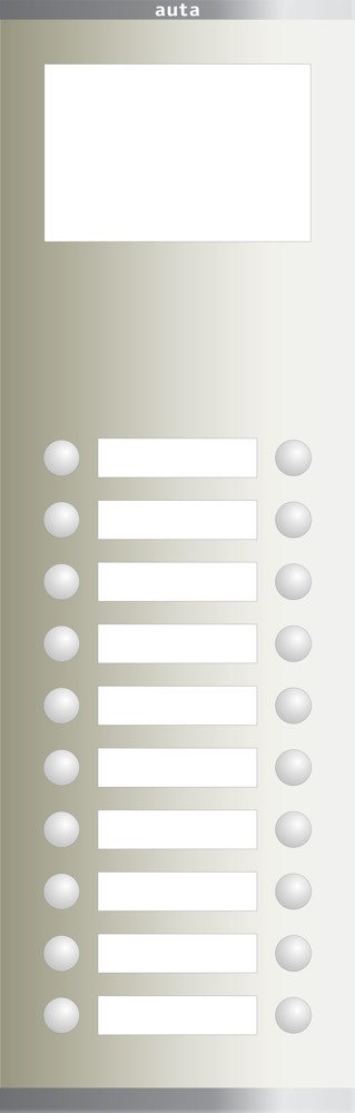 Auta 749790 Audio Intercom Kit, 20 Lines