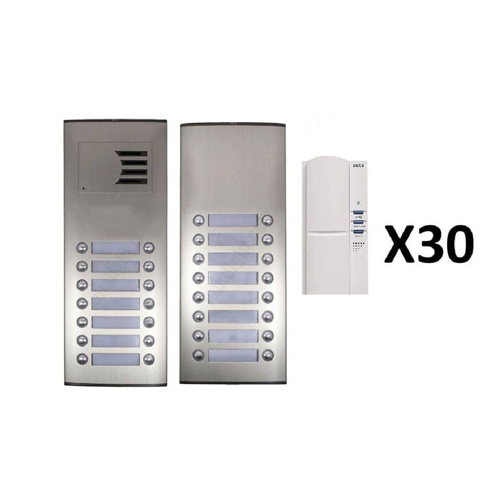Auta 749736 Audio Intercom Kit, 30 Lines