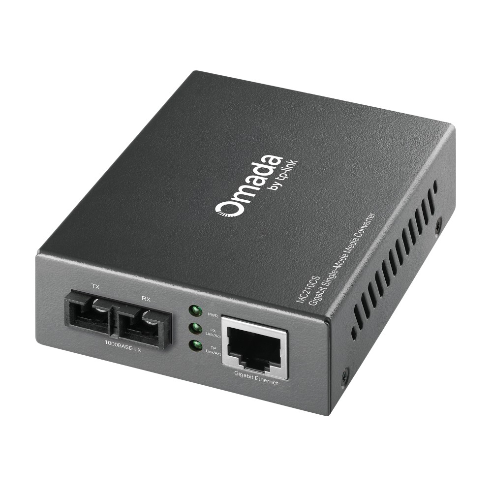 TP-Link MC210CS Gigabit Single-Mode Media Converter (SC, 20 km)