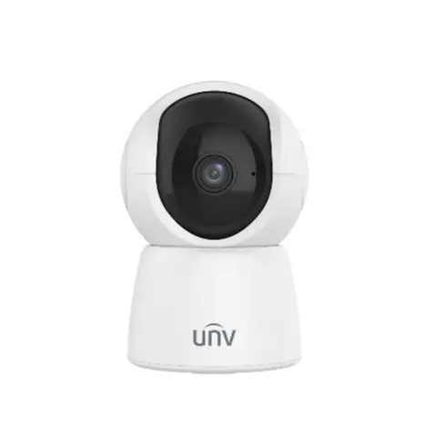 Uniview 2MP Wi-Fi Camera Wired or Wireless Networking Two-Way Audio 360º Pan Range