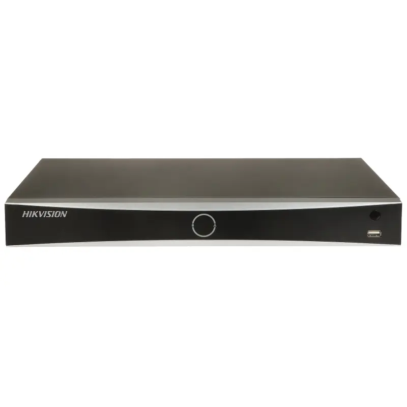 Hikvision 4-ch PoE 1U (K Series AcuSense) 4K NVR Up To 40 Mbps incoming Bandwidth