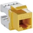 D-Link Cat6 UTP Keystone Jacks (Yellow)