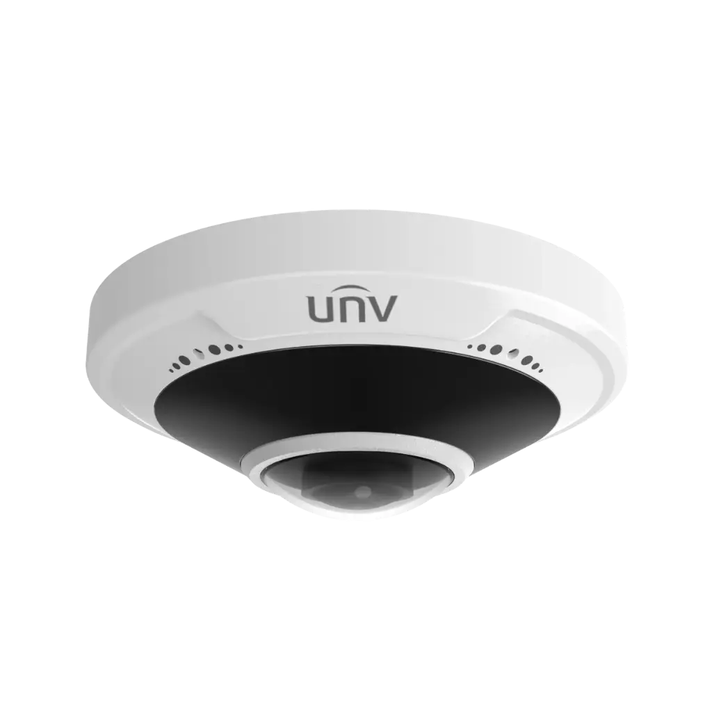 Uniview 5MP Fisheye Fixed Dome Network Camera Built-in 2 Mic