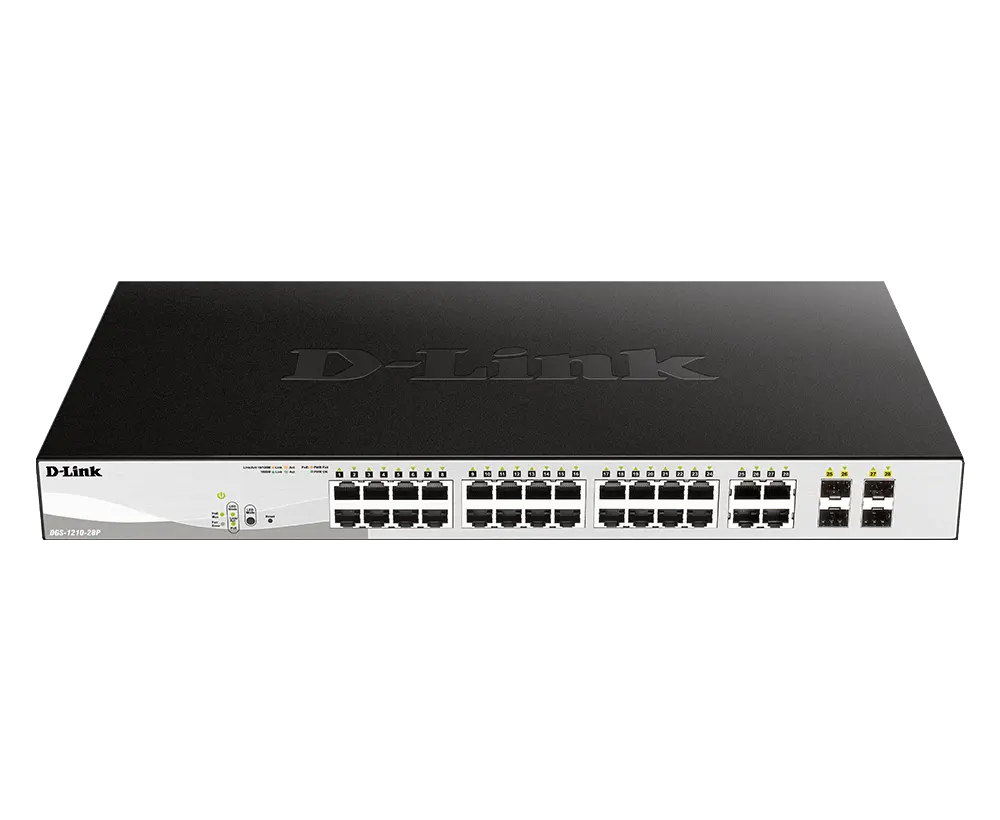 D-Link 28-Port Gigabit Smart Managed PoE Switch
