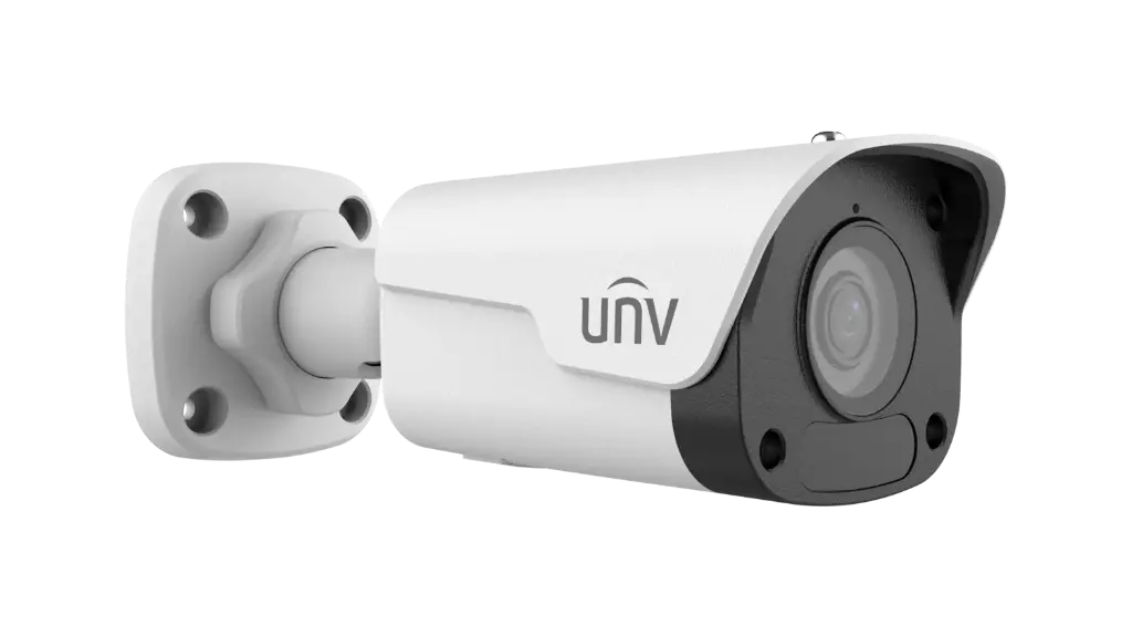 Uniview 2MP Fixed IR Bullet Network Camera  MicroSD, up to 512 GB Built-in mic