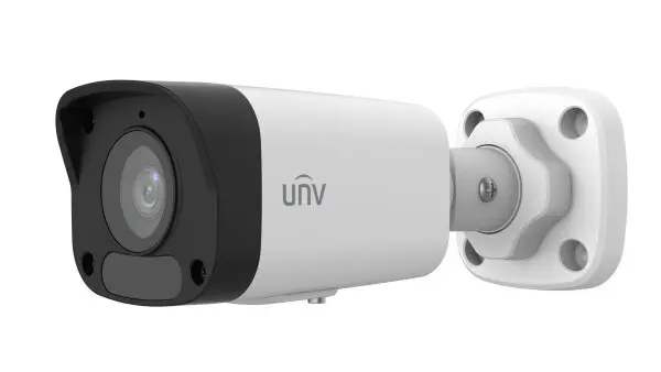 Uniview 2MP Fixed IR Bullet Network Camera MicroSD, up to 512 GB Built-in Mic