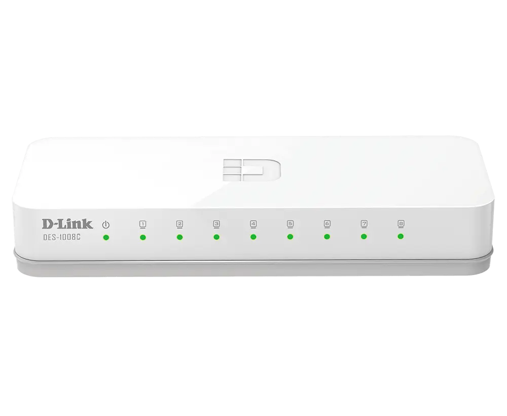 D-Link 8-Port 10/100 Mbps Fast Ethernet Unmanaged Switch