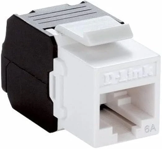 D-Link RJ CAT6A KEYSTONE JACKS (White)