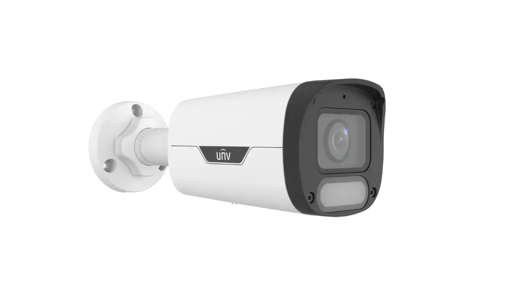 Uniview 8MP ColorHunter Wise-ISP Warm Light Bullet Network Camera Built-in Mic