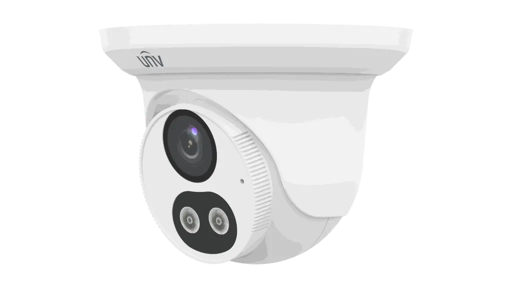 Uniview 5MP Double Light Eyeball Network Camera Built-in Mic
