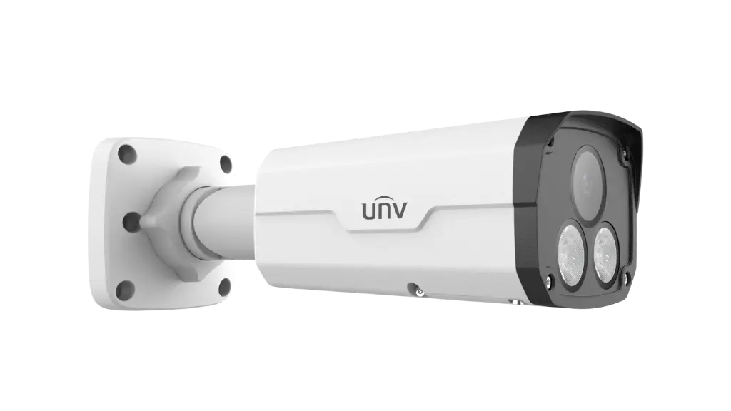 Uniview 5MP ColorHunter Fixed Warm Light Bullet Network Camera