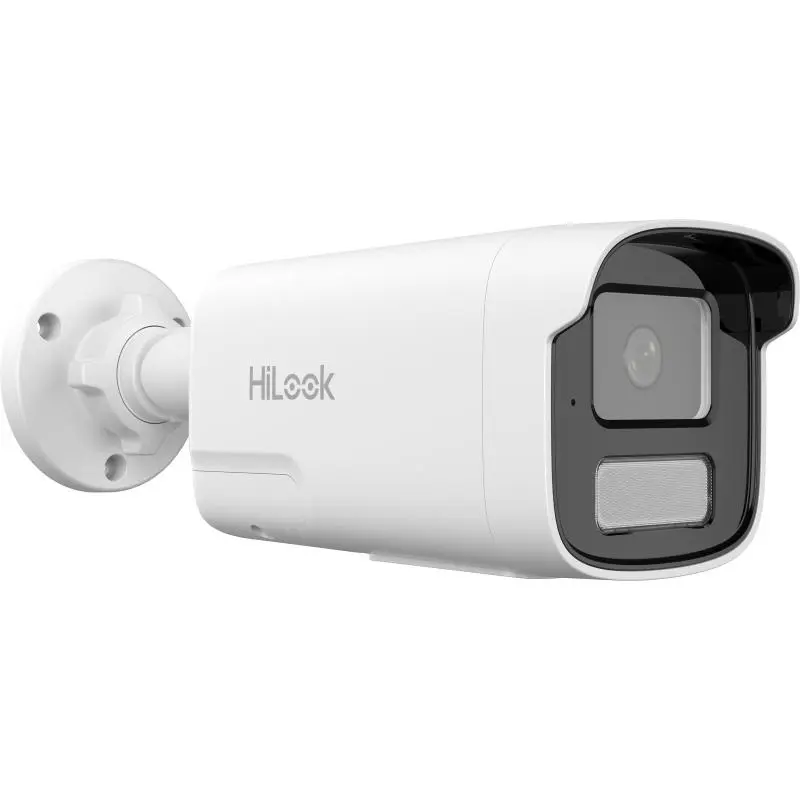 HiLook 6MP Smart Hybrid Light Fixed Bullet Network Camera Built-in Two-way Audio
