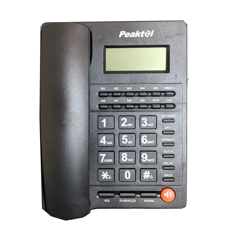 Peaktel Telephone Model T219CID (Black)