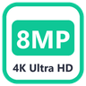 8MP 4K Ultra HD