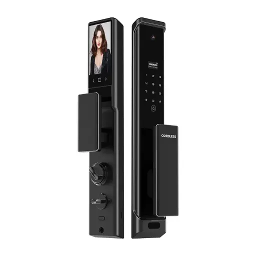 [CL-MARS] Cordless - MARS Doors Smart Lock External Camera, Internal Screen 3D Face Recognition