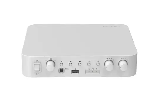 [DS-QAE0A60G1-VB] Hikvision Analog Amplifier 60W ( 2 zone )