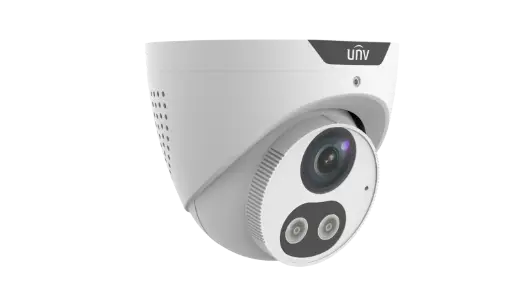 [IPC3615SB-ADF28KMC-I0] Uniview 5MP Tri-Guard Fixed Dual-light Turret Network Camera Built-in mic and speaker