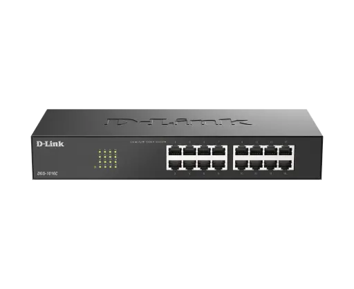 [DGS-1016C] D-Link DGS-1016C D-Link 16/24-Port 10/100/1000 Mbps Unmanaged Switch