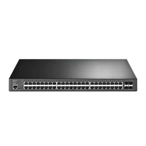 [TL-SG3452XP] TP-Link TL-SG3452XP JetStream 48-Port Gigabit and 4-Port 10GE SFP+ L2+ Managed Switch with 48-Port PoE+