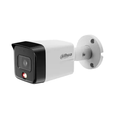[DH-IPC-HFW1639TC-A-IL] Dahua 6MP Entry Smart Dual Light Fixed-focal Bullet Network Camera Built in Mic