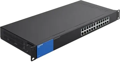 [LGS124-EU] Linksys LGS124 24-Port Gigabit Unmanaged Network Switch