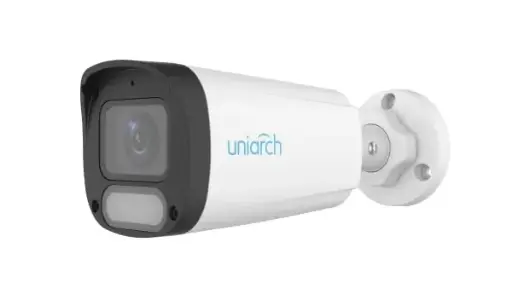 [IPC-B242-ADF40K-WP] Uniarch 2MP ColorHunter Wise ISP Fixed Warm Light Bullet Network Camera Built-in Mic