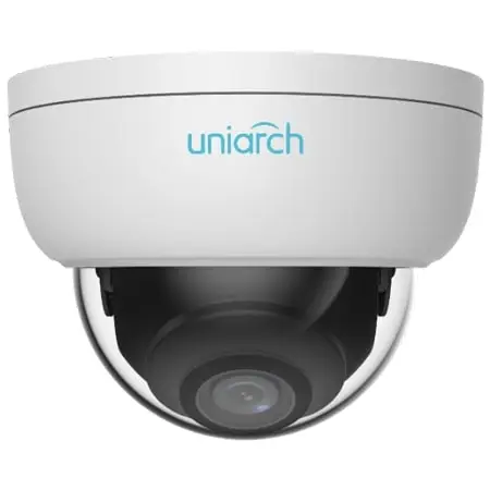 [IPC-D125-PF28] Uniarch 5MP Vandal-Resistant Network IR Fixed Dome Camera