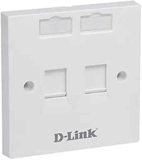 [Dual Faceplate] D-Link Dual Faceplate Cat6